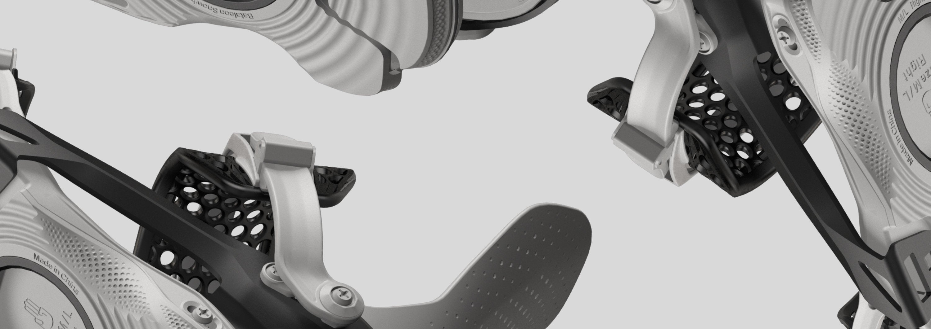 Snowboard binding parts