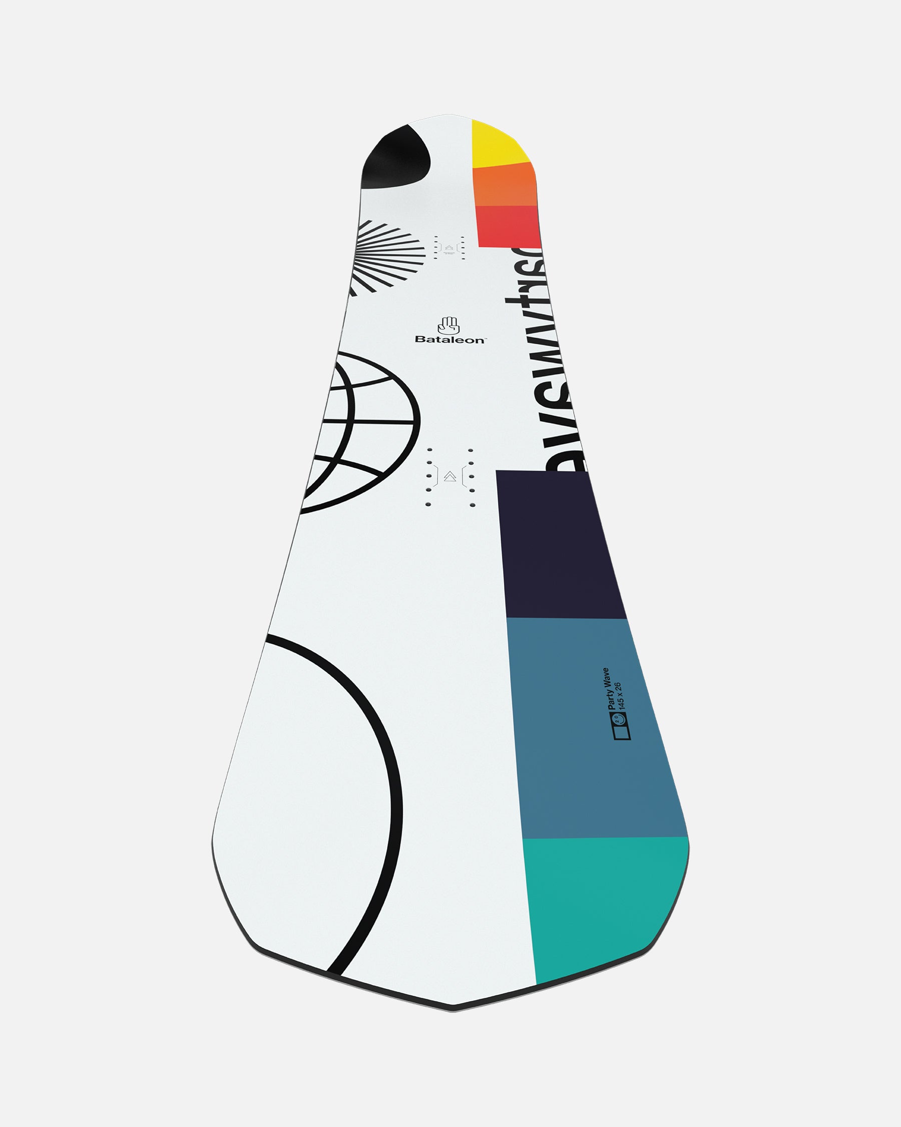 party wave snowboard snowboard 2023-2024 snowboard men product image