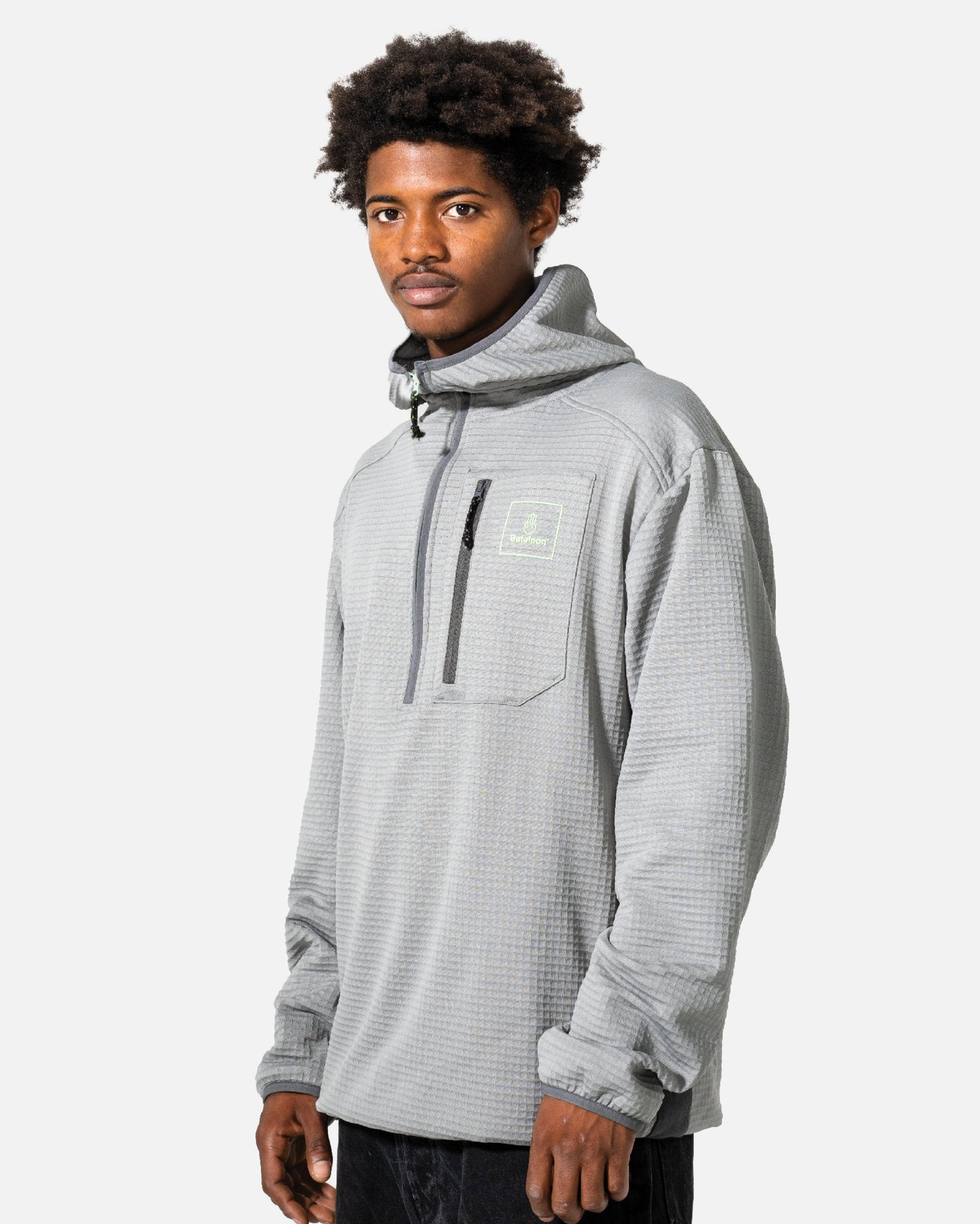 color-paloma-gray Base Hoodie 2025 | Bataleon Snowboards™ snowboarding waterproof hoodie