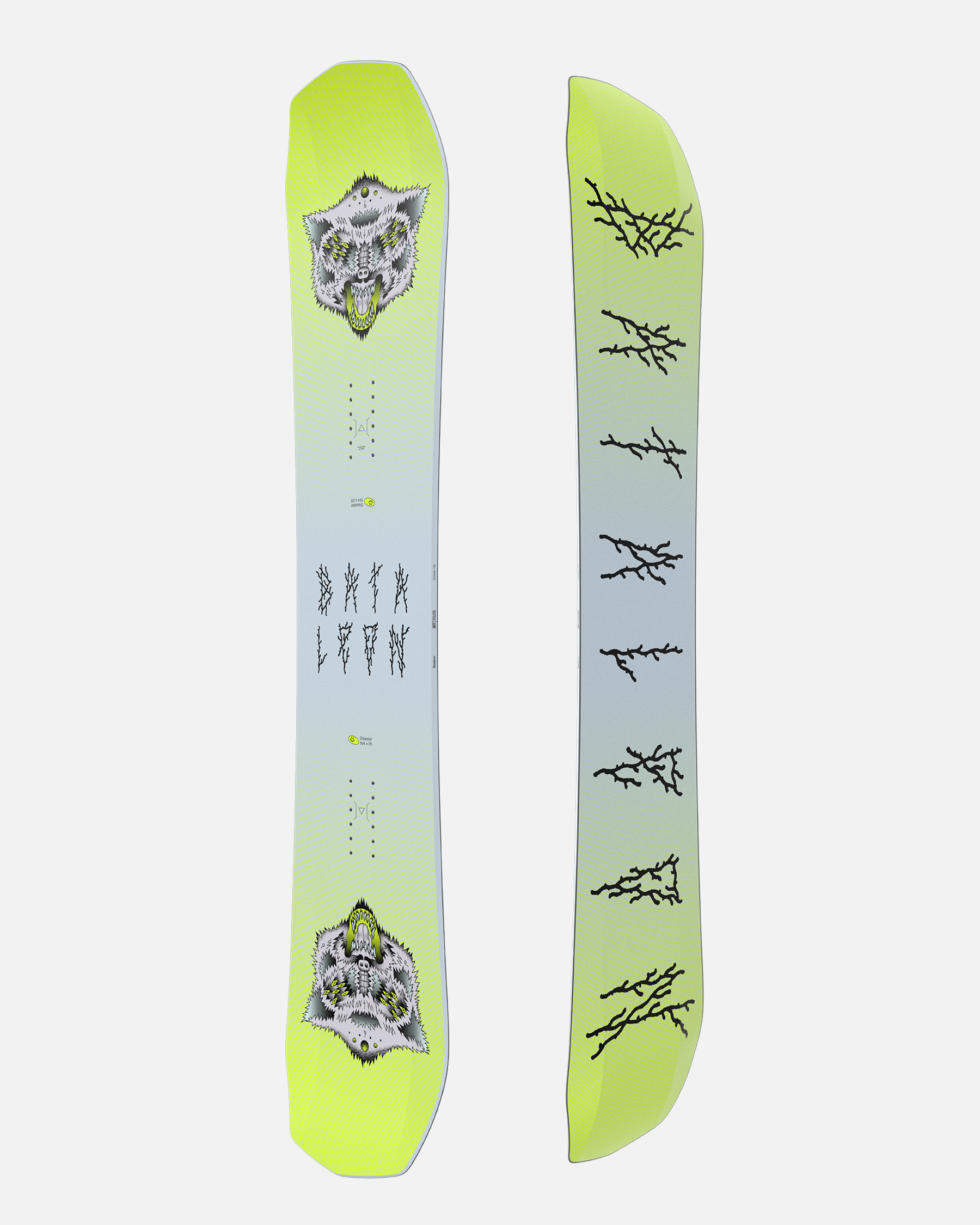 Snowboard Bataleon Evil Twin 2009/2010 :: Snowboard and ski