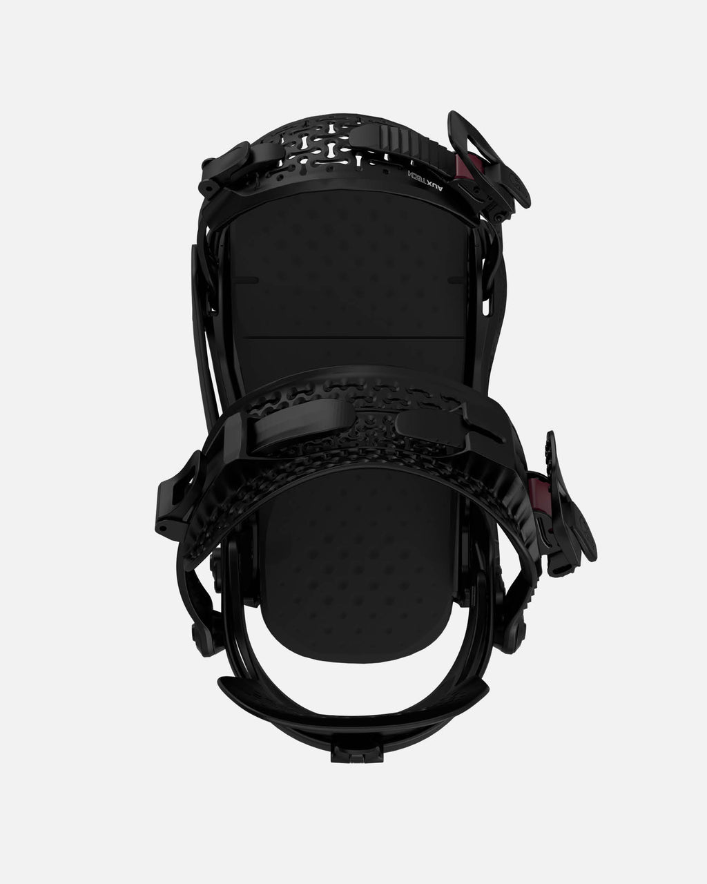 Ladies snowboard bindings in black. Donna Asymwrap 2025 | Bataleon Snowboards™ 2025.