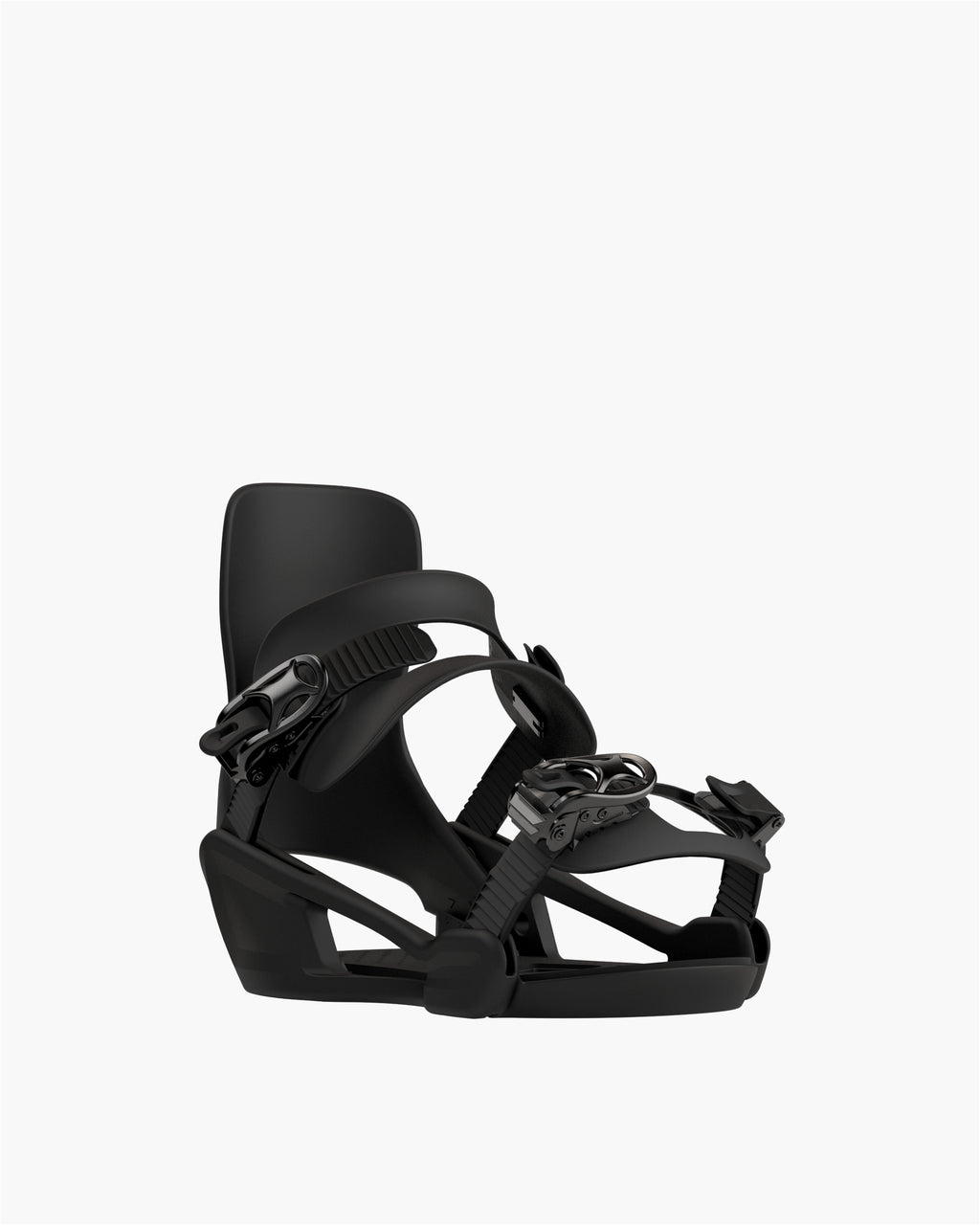 Children snowboard bindings in black. Minishred 2025 | Bataleon Snowboards™ 2025.