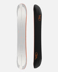 Bataleon women's snowboards in black and white. Push Up+ 2025 | Bataleon Snowboards™ 2025.