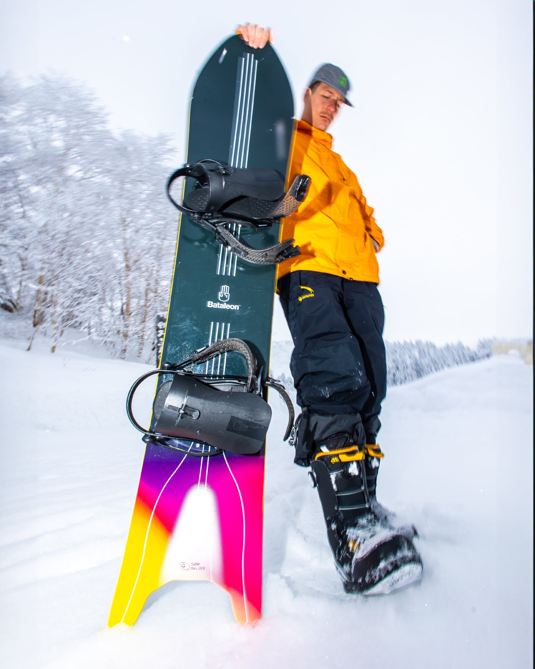 Best men snowboards in multicolor. Surfer 2025 | Bataleon Snowboards™ 2025.