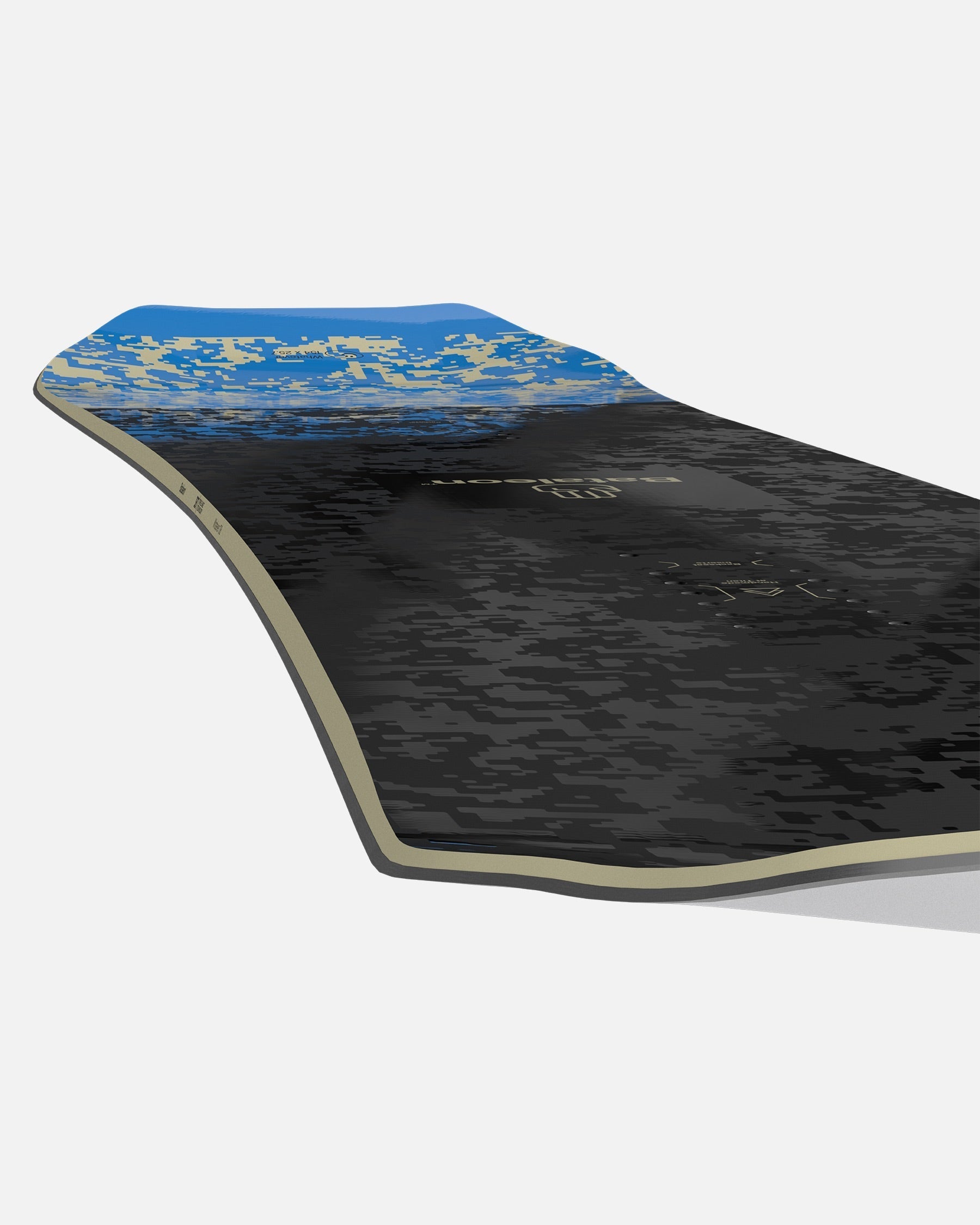 Men snowboard in black and blue. Whatever 2025 | Bataleon Snowboards™