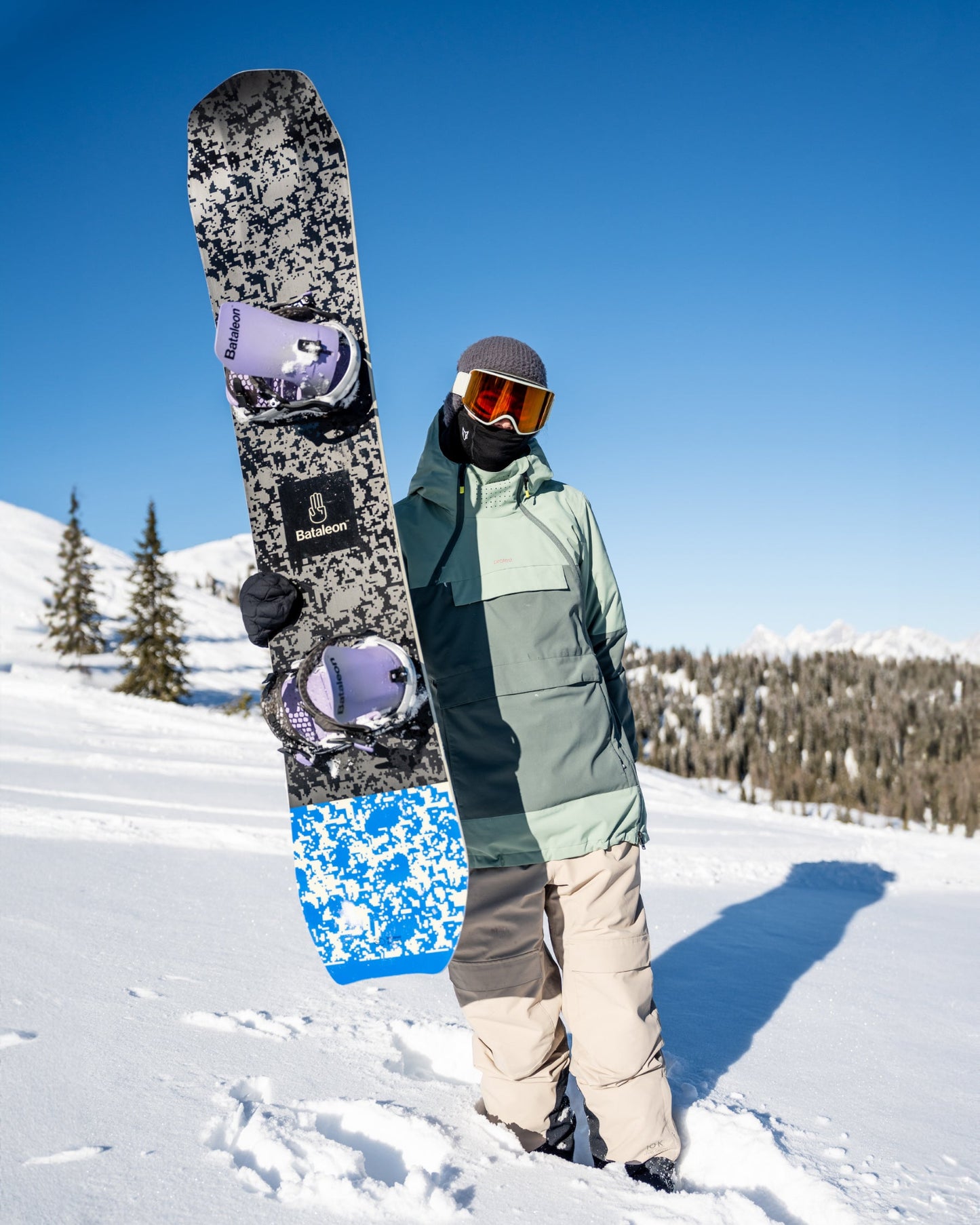 Best men snowboards in black and blue. Whatever 2025 | Bataleon Snowboards™