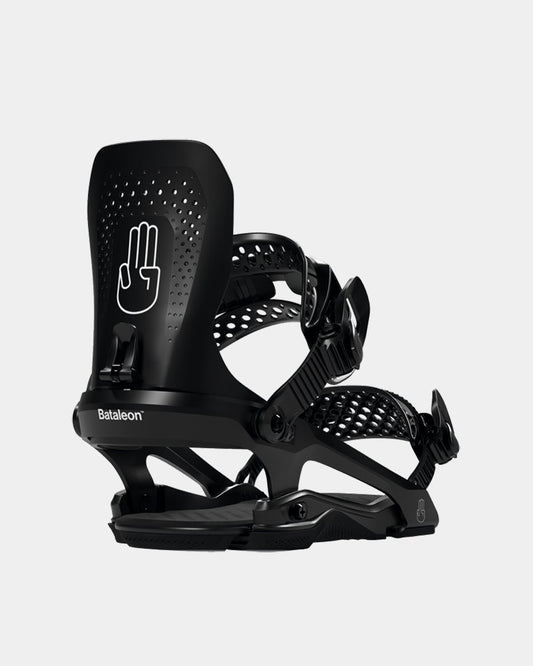 Bataleon Chaos black bindings 2021-2022 mens snowboard bindings product photo