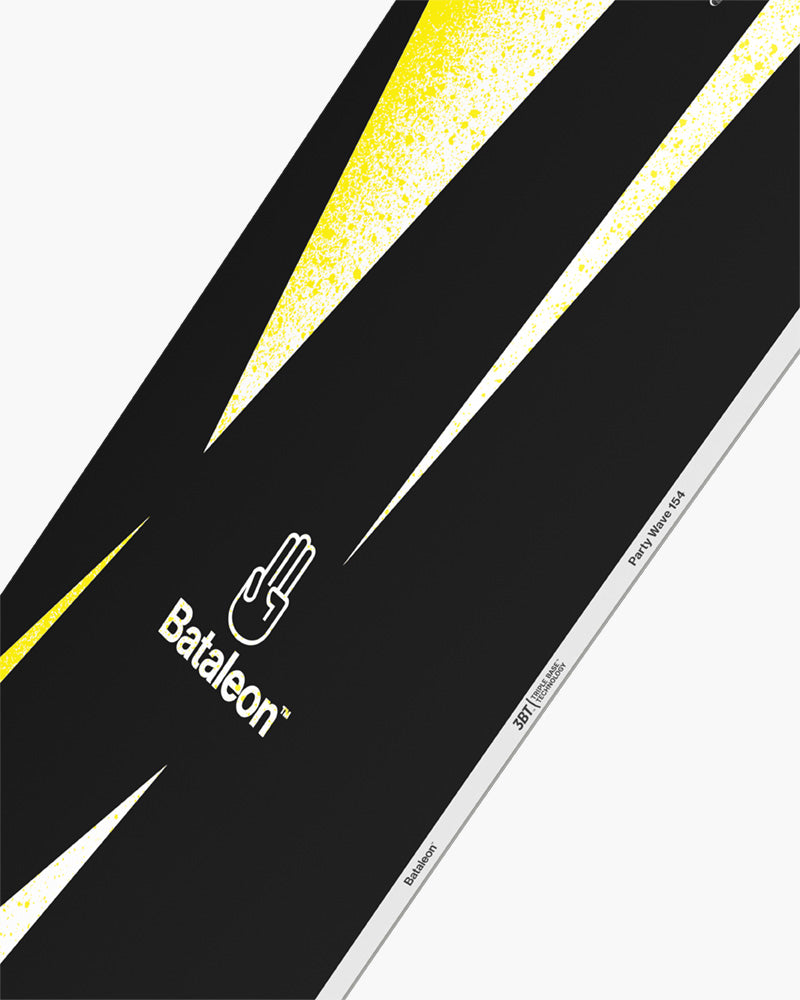 Bataleon Party Wave 2023 mens snowboard close front cover product photo